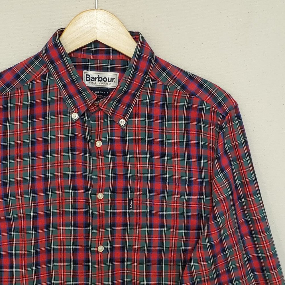 Barbour Tailored Fit Button Down M